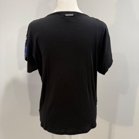 Michael Kórs Sequin Front Plaid Top Size Small - Picture 5 of 16